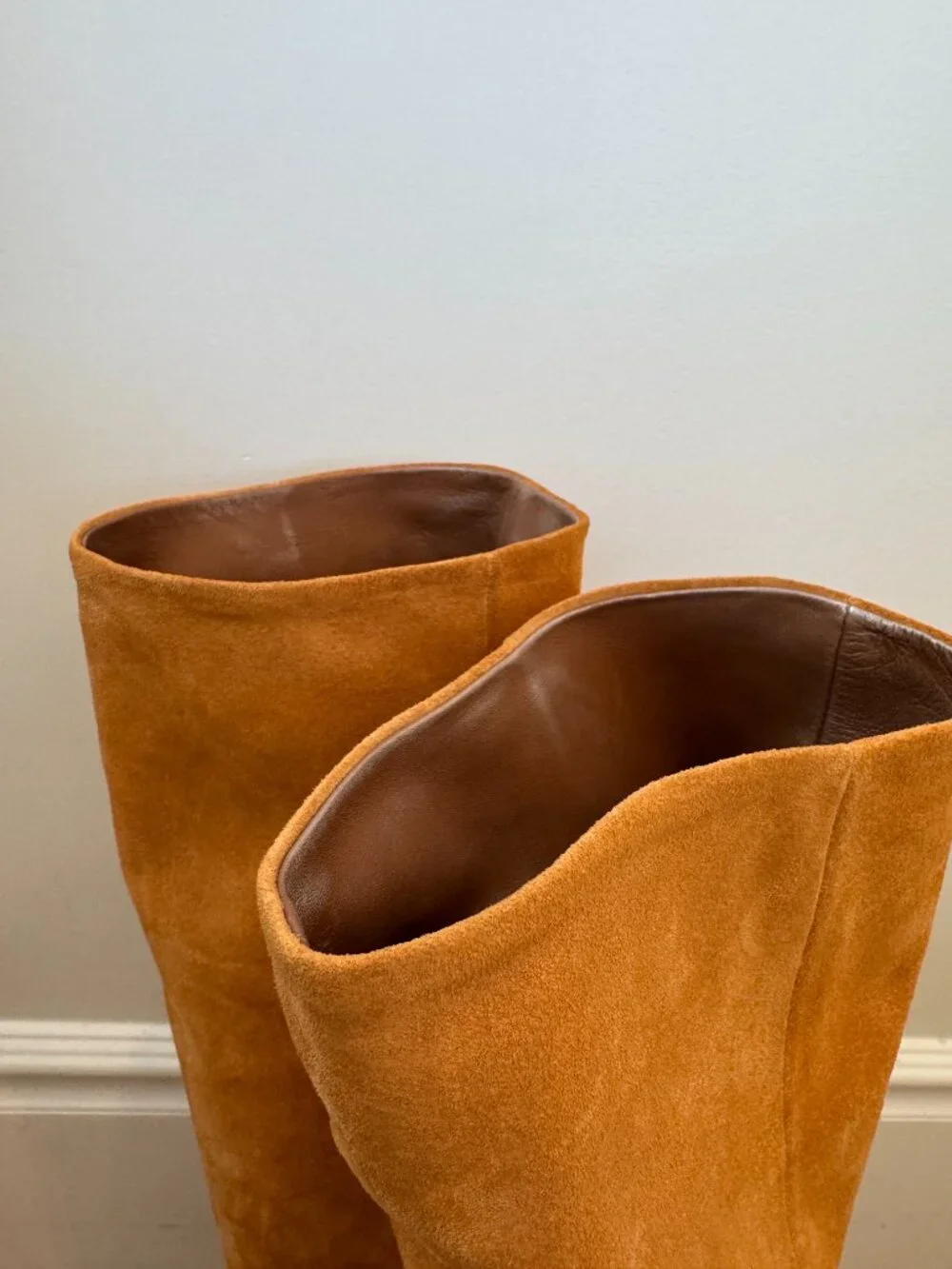 Paris Texas Stiletto 85 Sigaro Suede Knee High Boots 38.5
